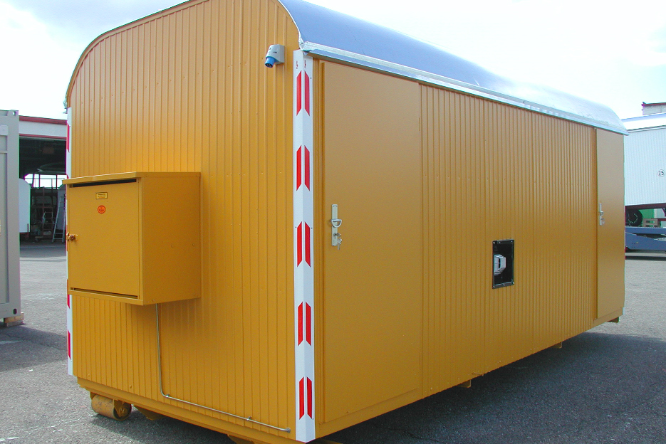 Container Absetzer 5 m Abrollrahmen Knauss Raumsysteme